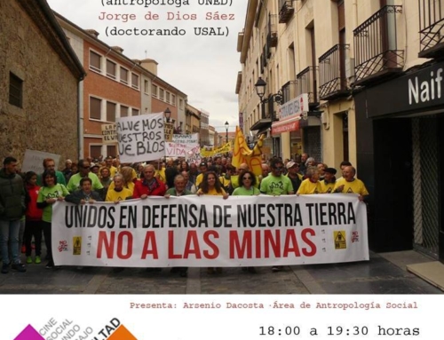 Ponencia sobre extractivismo en la Universidad de Salamanca